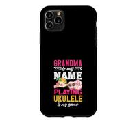 Grand-mère, C'est Mon nom Qui Joue au ukulélé, C'est ma joueuse Coque pour iPhone 11 Pro Max