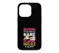 Grand-mère, C'est Mon nom Qui Joue au ukulélé, C'est ma joueuse Coque pour iPhone 13 Pro