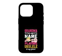 Grand-mère, C'est Mon nom Qui Joue au ukulélé, C'est ma joueuse Coque pour iPhone 16 Pro