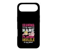 Grand-mère, C'est Mon nom Qui Joue au ukulélé, C'est ma joueuse Coque pour iPhone Air