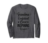 Grand-mère confidente, Amour inspirant pour Toujours - Proud Grandma Manche Longue