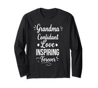 Grand-mère confidente, Amour inspirant pour Toujours - Proud Grandma Manche Longue