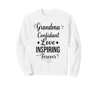 Grand-mère confidente, Amour inspirant pour Toujours - Proud Grandma Sweatshirt
