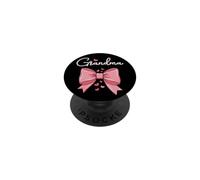 Grand-mère Coquette Bow Anniversaire Grand-mère Femmes Fête PopSockets PopGrip Adhésif