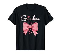 Grand-mère Coquette Bow Anniversaire Grand-mère Femmes Fête T-Shirt
