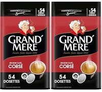 Grand Mère Corsé 54 dosettes 356g (Lot de 2)