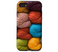 Grand-mère Crochet Granny's, Crochet Colorful Fall Automne Coque pour iPhone SE (2020) / 7/8