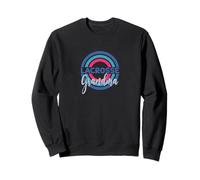 Grand-mère de Crosse avec Cercles de Crosse Modernes Sweatshirt