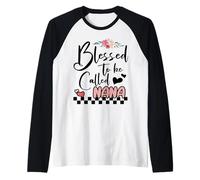 Grand-mère de la fête des mères bénie d'être appelée Nana Manche Raglan