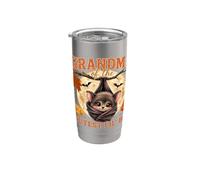 Grand-mère de la petite chauve-souris Halloween Gobelet isotherme en acier inoxydable double paroi