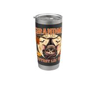 Grand-mère de la petite chauve-souris Halloween Gobelet isotherme en acier inoxydable double paroi