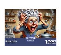 Grand-mère en colère Cuisine Carton Fiable Parfait pour Améliorer La Patience, La Concentration Et Les Capacités Cognitives Générales 38x26cm/1000pcs