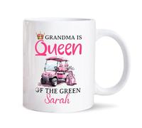 Grand-Mère Est La Reine Du Vert Mug Unique Tasse À Thé Drôle Tasse À Café Idée Cadeau Pour Pâques Bureau Collègue 330 Ml