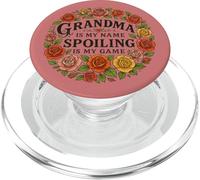 Grand-mère est Mon nom Le Spoiling est Mon Jeu PopSockets PopGrip pour MagSafe