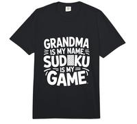 Grand-mère est Mon nom Le Sudoku est Mon Jeu Comfort Colors Adult Heavyweight T-Shirt
