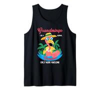 Grand-mère Flamingo Funny Grandmingo Tropical Grandma Débardeur