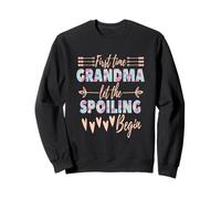 Grand-mère gâte pour la première fois Sweatshirt