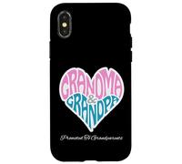Grand-mère Grand-père promu aux Grands-Parents Aimant la Famille Coque pour iPhone X/XS