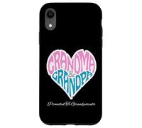 Grand-mère Grand-père promu aux Grands-Parents Aimant la Famille Coque pour iPhone XR