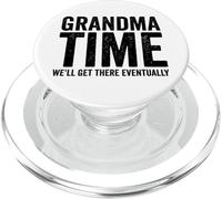 Grand-mère Il est Temps Que Nous y soyons, Enfin, Grand-mère drôle PopSockets PopGrip pour MagSafe