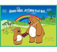 Grand-Mère je t'aime plus que: Raisons pour lesquelles j'aime ma grand-mère le carnet à remplir et à offrir