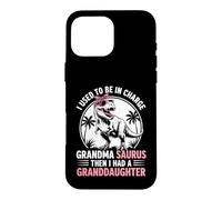 Grand-mère, j'étais Responsable, Puis J'Ai EU Une Petite-Fille Coque pour iPhone 16 Pro Max