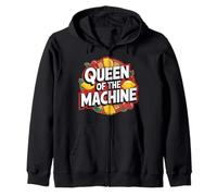 Grand-mère, la reine des machines, joueuse Sweat à Capuche