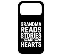 Grand-mère lit Les Histoires et Les cœurs de Nana Love Coque pour iPhone 17 Pro Max