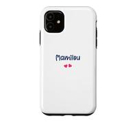 Grand mère Mamilou Amour Mamie mamilou Coque pour iPhone 11