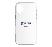 Grand mère Mamilou Amour Mamie mamilou Coque pour iPhone 16 Plus