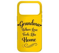 Grand-mère où l'amour se Sent comme à la Maison - Grand-mère fière et aimante Coque pour iPhone 17 Pro Max