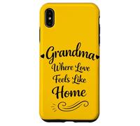 Grand-mère où l'amour se Sent comme à la Maison - Grand-mère fière et aimante Coque pour iPhone XS Max