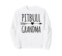 Grand-mère Pitbull Grand-mère Pitbull Mignonne Sweatshirt