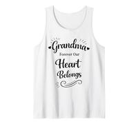 Grand-mère pour Toujours, Notre cœur Appartient - Grand-mère fière et aimante Débardeur