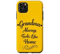 Grand-mère se Sent Toujours comme chez Elle - Grand-mère fière et aimante au Style rétro Coque pour iPhone 11 Pro Max