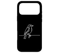 Grand Merle Linéariste Observateur d'oiseaux Coque pour iPhone 17 Pro Max