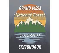 Grand Mesa National Forest Colorado Sketchbook: 8.5x11 150 Pages Blank Sketchbook