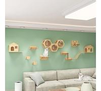 Grand Meuble Mural for Chat, Niche for Chat, Cadre Rampant, Capsule Spatiale(S1)