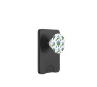 Grand Millenial Ginger Jar Hortensia Bleu Blanc et Vert PopSockets PopWallet pour MagSafe