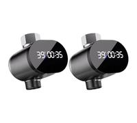 Grand minuteur à affichage numérique LED pour salle de bain