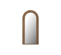 Grand miroir arche en bois d'hévéa - L. 70 x H. 150 cm - Naturel - ANSHUN