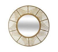 Grand Miroir en Bambou D 89 cm