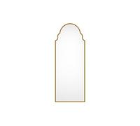 Grand miroir en métal- L. 60 x H. 160 cm - Doré - KARIAN