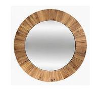 Grand Miroir mural en Bois de Sapin D 83 cm
