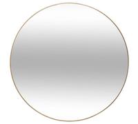 Atmosphera - Miroir mural rond Alice - Métal doré - Ø 76 cm