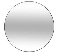 Atmosphera Miroir mural rond Alice Diamètre 76 cm Métal noir