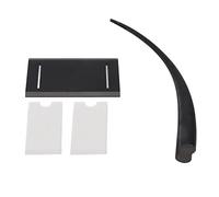 Grand modèle d'affichage de cils, outil de démonstration de formation à fond plat épais à double pointe avec base pour affichage de magasin de cils et démonstration pédagogique