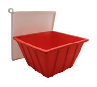 Grand moule à blocs de glace | Bac à glaçons géant en silicone avec couvercle | Moule de congélation antiadhésif réutilisable | Forme réfrigérante flexible de qualité alimentaire | Récipient à blocs d