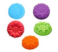 Grand moule à gâteau en silicone motif tournesol 25,4 cm