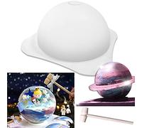 Grand moule à mousse en silicone pour gâteau, fondant, chocolat + 2 moules à glaçons en bois anti-adhésifs pour fabrication de savons, boules rondes, desserts, gelées, bonbons